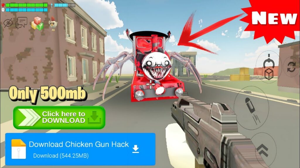 Download File on chicken gun mod apk