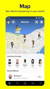 Map of Snapchat Mod APK