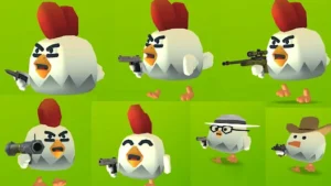 Chicken Gun MOD APK [Unlimited Coins, God Mode] Free Download 1