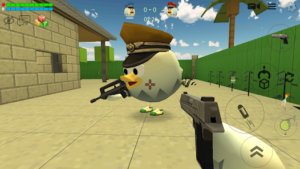 Chicken Gun MOD APK [Unlimited Coins, God Mode] Free Download 2