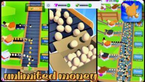 Idle Egg Factory MOD APK (Unlimited Money, Gems, No Ads) Free Download 4